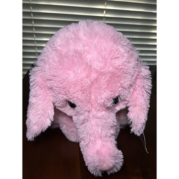Toy Factory Plush Paradise Ella Elephant Pink 14” Stuffed Animal Toy 2022 NWT - Picture 3 of 10